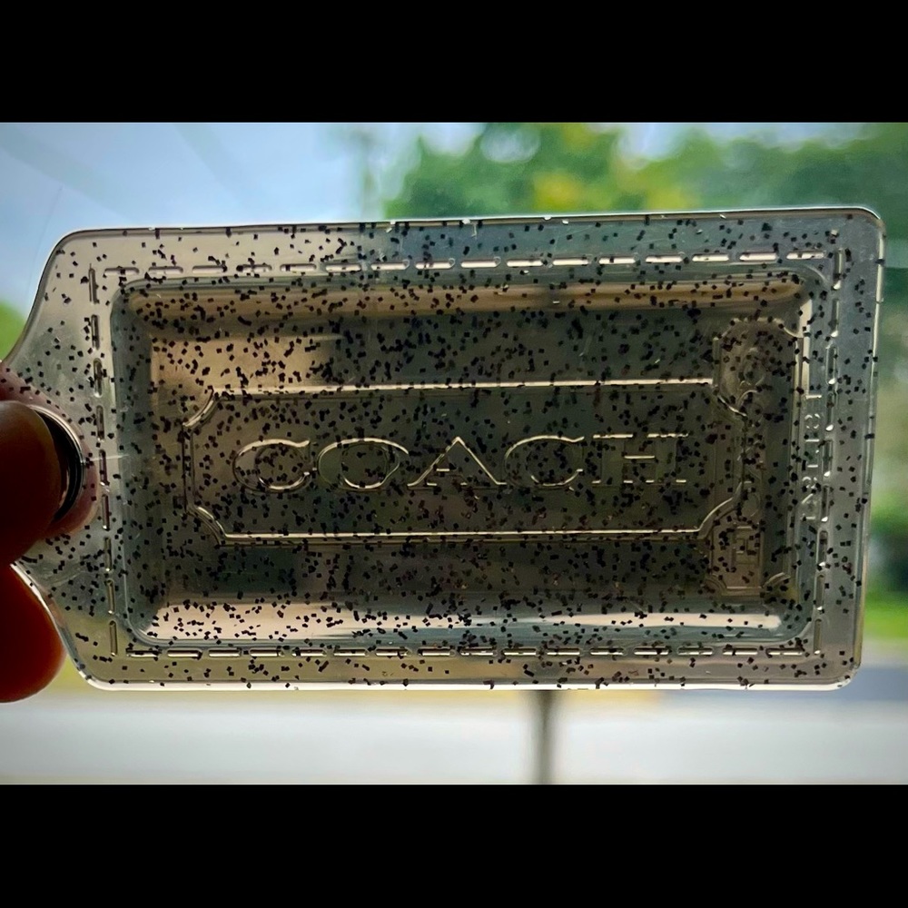 Coach purse tag or charm